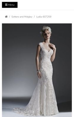 Beautiful Wedding Dress Size 14 OBO