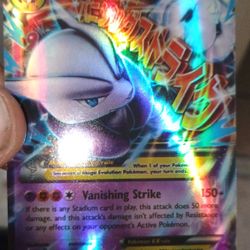 Chinese Pokemon Trading Card M Mewtwo EX Mint 
