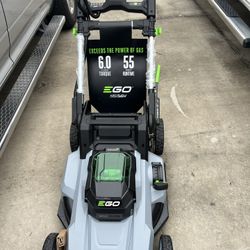 Ego Lawn Mower With Battery And Charger 