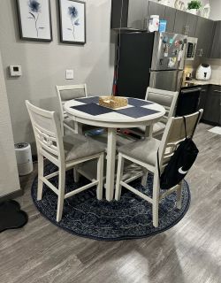 Grey Dining-room table