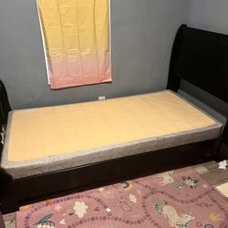 Twin Bed frame And Box Spring 