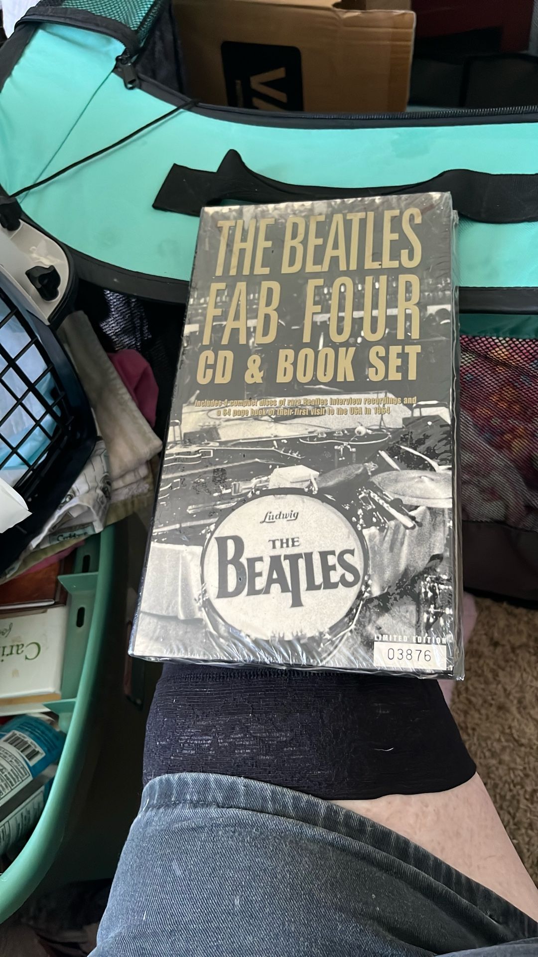 The Beatles Fab Four CD & Book Set