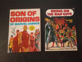 Stan Lee Marvel Comics Books Set of 2