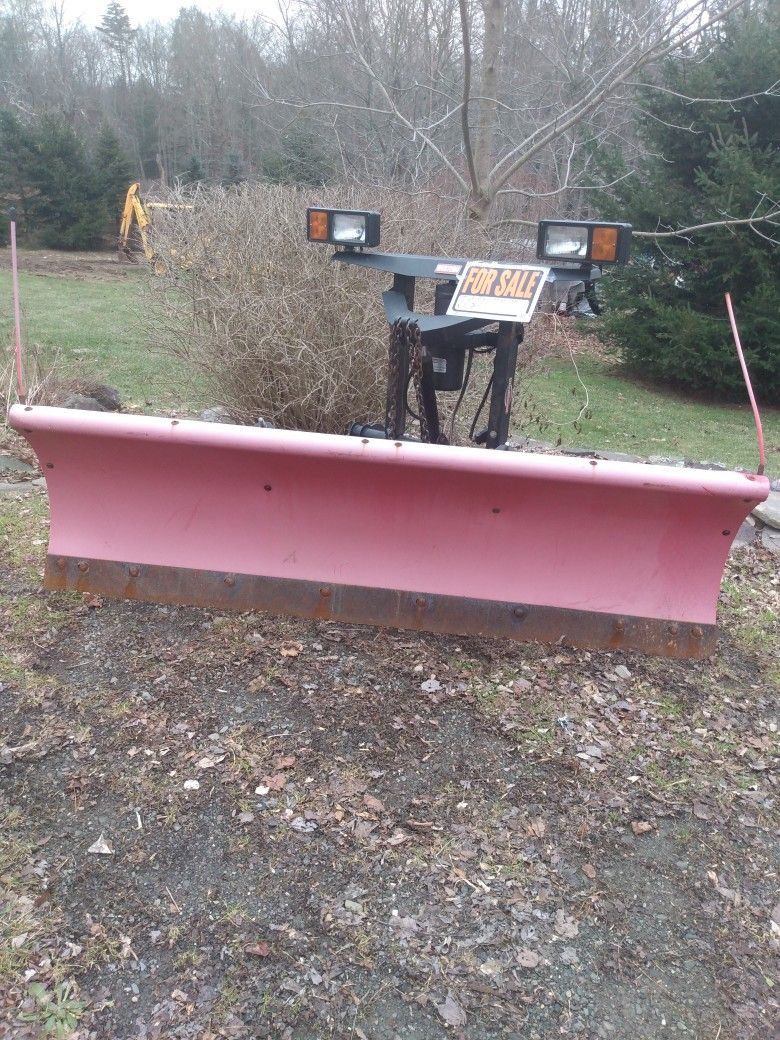 2 Spring Light Duty Western Ultra Mount Snow Plow Poly 7.5