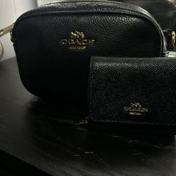 Coach Brand Jamie Camera Bag And Matching Wallet 