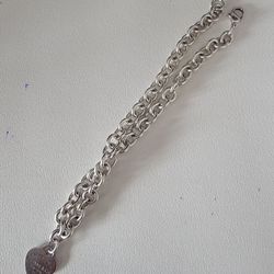 Authentic Tiffany & Co. Heart Choker 