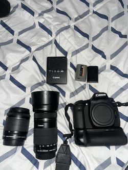Canon EOS 80D DSLR Camera Bundle + 18-55mm STM & 55-250mm STM Lenses
