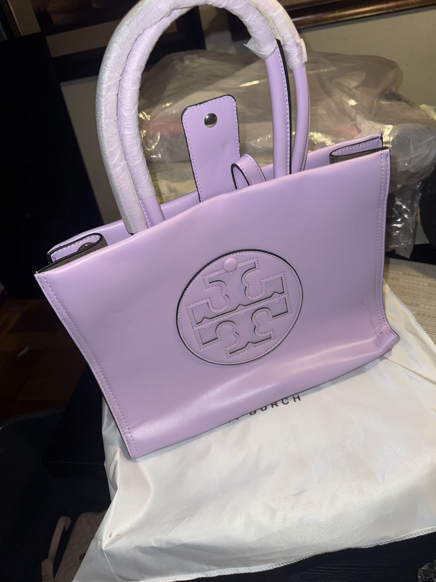Tory Burch Purple Purse Bag