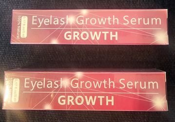 Two eyelash growth serums