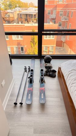 Dynastar Menace Skis with Bindings and Poles