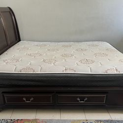 Queen Size Bedroom With Mattress Available For Sale