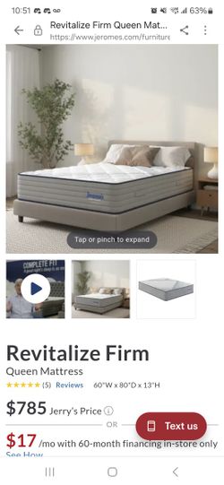 Revitalize Firm Queen Mattress