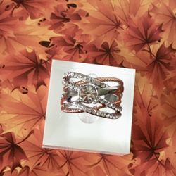 Rose Gold Ring, Size 10