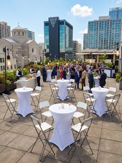 Cocktail tables with chairs book your next event