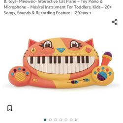 Piano Musical Toy With Recorder