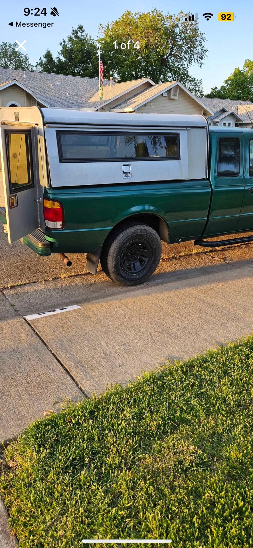 2015 Ford Ford Ranger Camper Shell 6ft lon