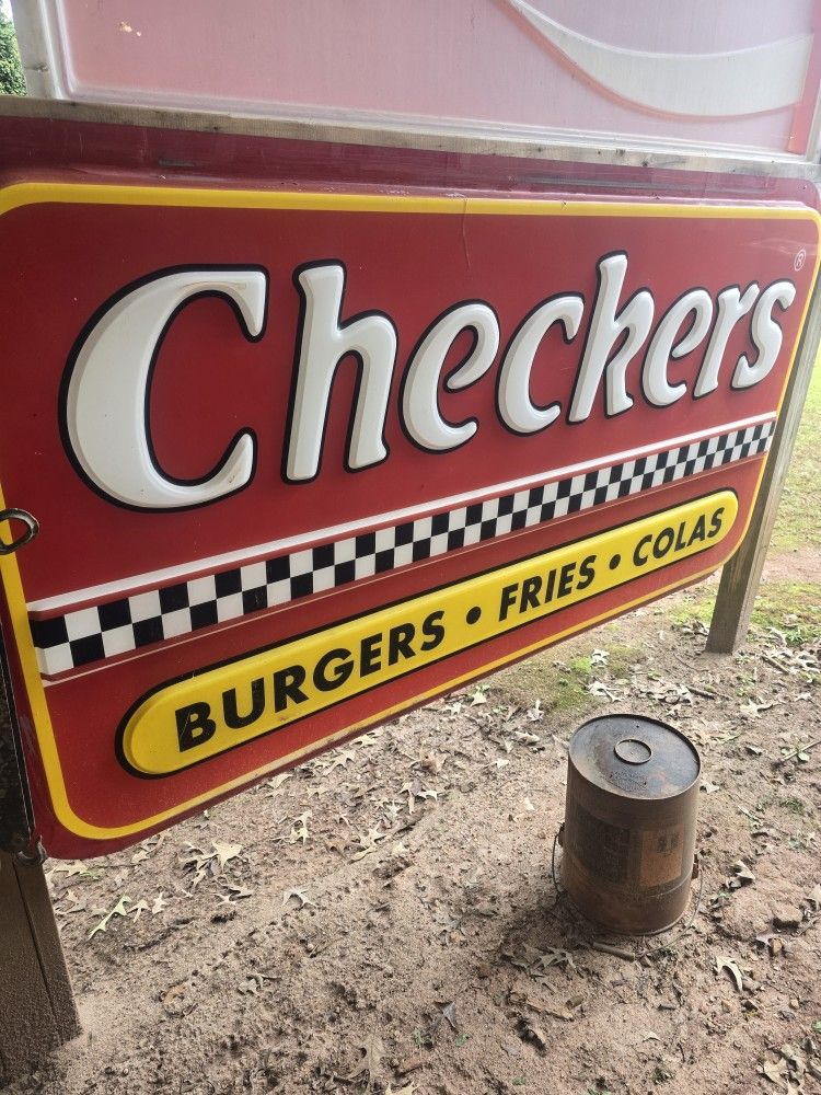 CHECKERS SIGN