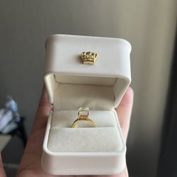 Engagement  Moissanite Ring 