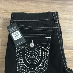True Religion Jeans Black/white
