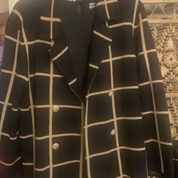 Anne Klein knee length sweater coat