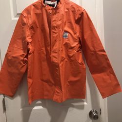 Grundens Jacket Adult Small Nylon Commercial Fishing Waterproof PVC Mens