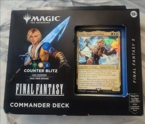 Unopend brand new Magic the Gathering Final Fantasy Commanders Deck