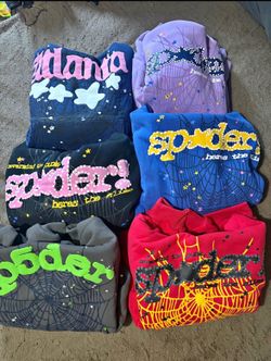 spider hoodies read description