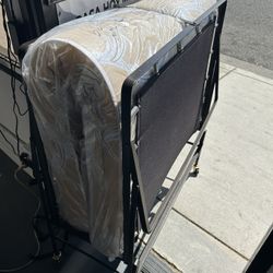 39” Twin Size Rollaway Bed Foldable 