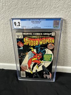 Spider Woman #1 1978 Direct Edition Comic CGC 9.2