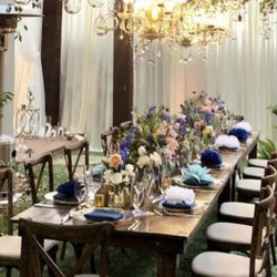 Crossback Chairs And Farm Tables