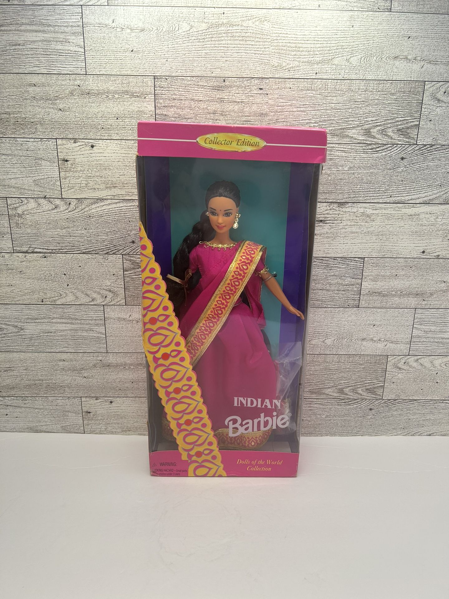 Vintage Barbie ‘1995 Indian Barbie ‘12 Doll / Dolls of the World Collection • Made in Malaysia