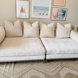 ZGallerie Ventura Extra Deep Couch 