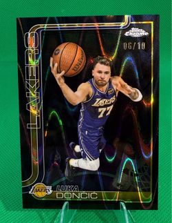 2026 Topps Chrome Update Series LUKA DONCIC # /10
