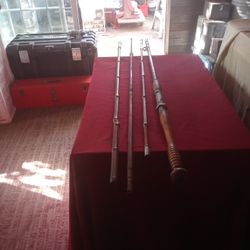 Antique Bamboo Fishing Rods I Have Two