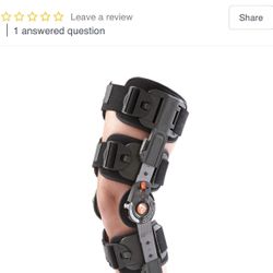 Breg T Scope Premier Post-Op Hinged Knee Brace, One Size