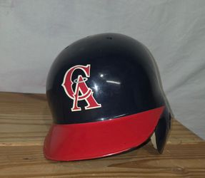 Real 1995 angels mlb batting helmet