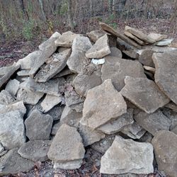 10 Ton Flat Stone Rock Sandstone 