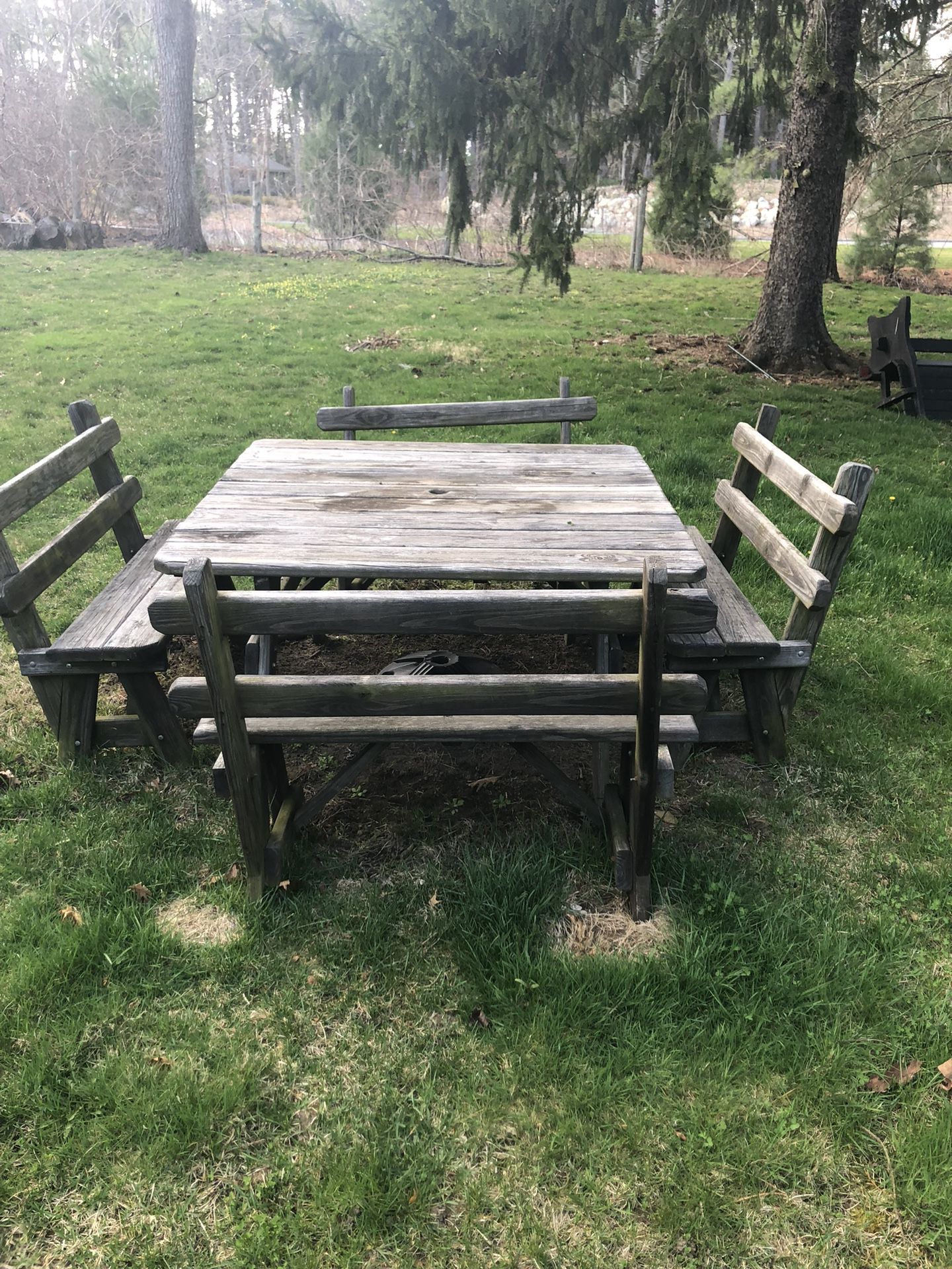 Picnic Table And Chairs 