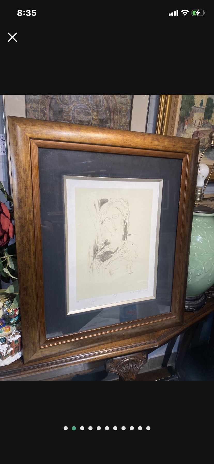 Signed And Numbered Beautiful Art One Out Of 99