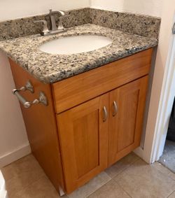 Bath room sink/cabinet