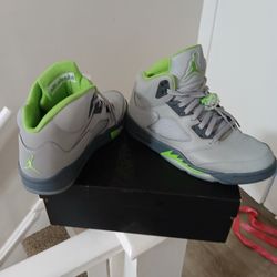 Jayz Retro 5s Green Bean . Size 11