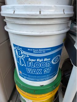 Wax floors