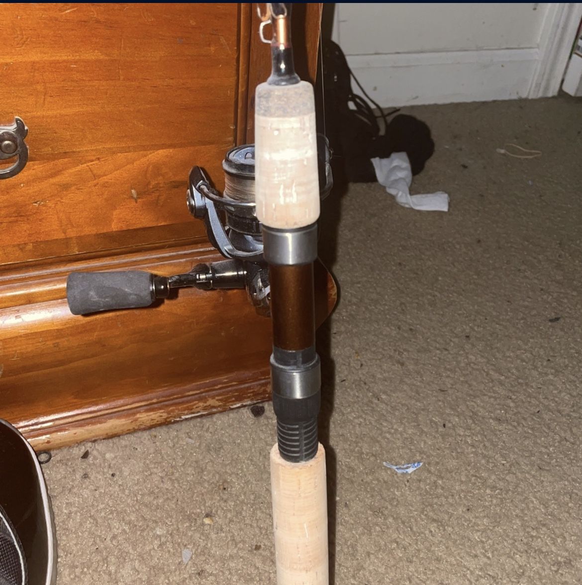 Trout Fishing Rod And Reel( Throw Me A Price)