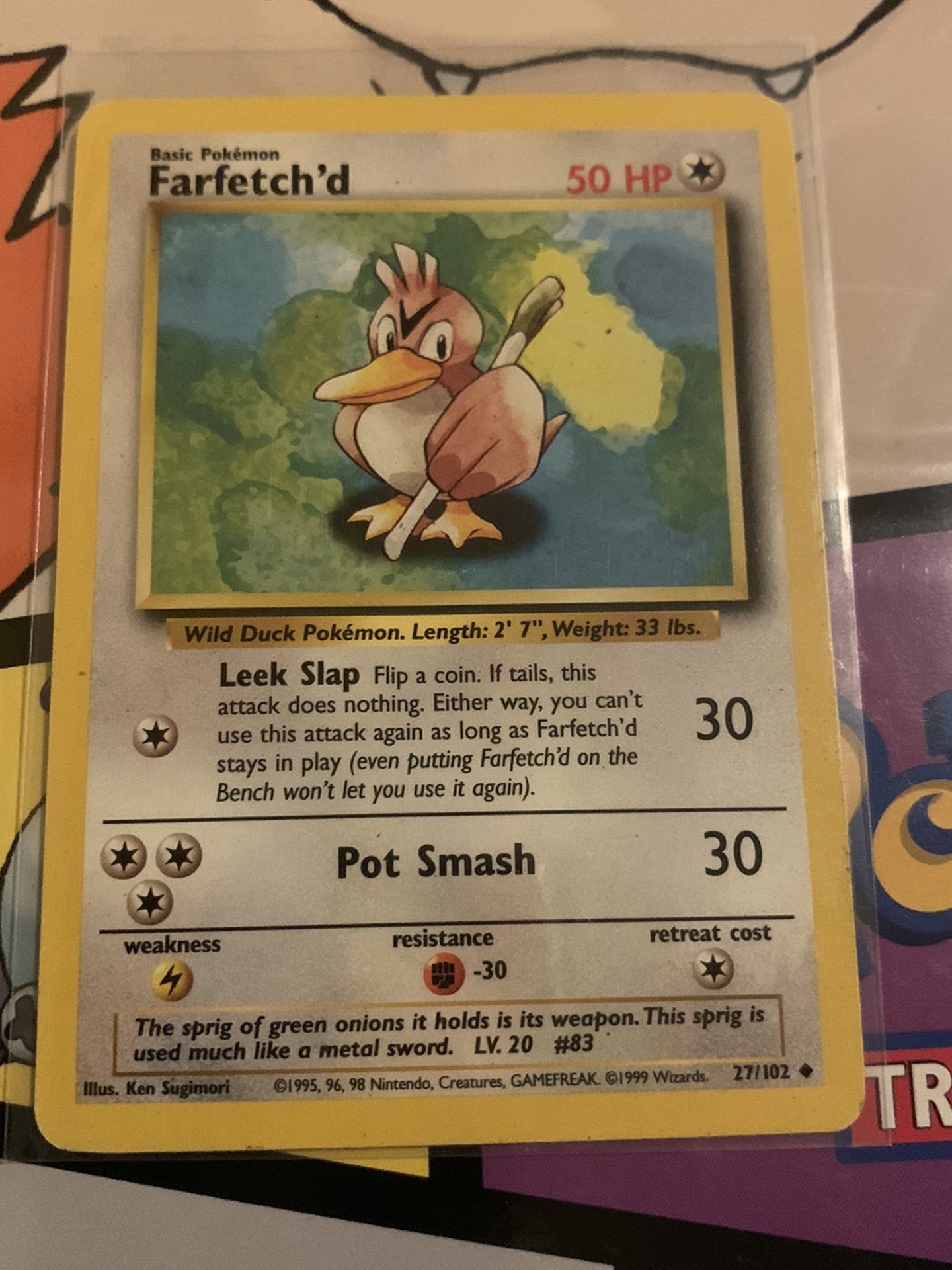 Farfetch’d Unlimited NM Condition