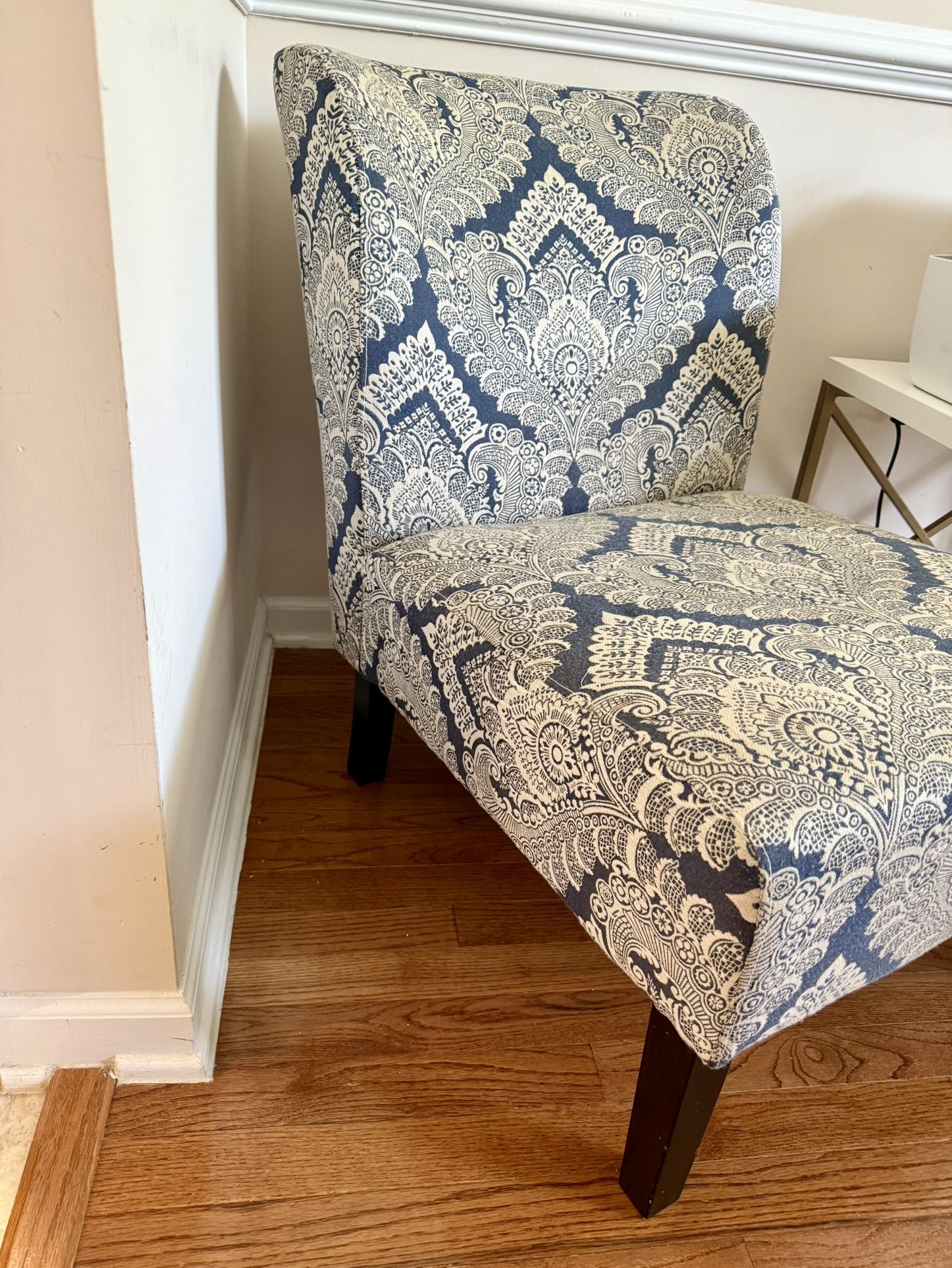 Ashley brand Navy Accent Chair