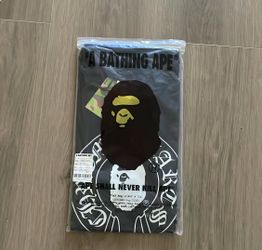 Black chrome hearts bape shirt