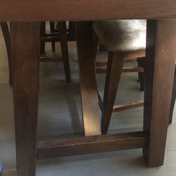 Bar Height Dining Table With 6 Chairs