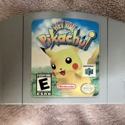 N64 Hey You Pikachu 