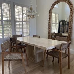 Potato Barn Dining Chairs (set of 6 total)