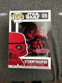 Funko Pop Star Wars Bobblehead Red Stormtrooper Target Exclusive 05